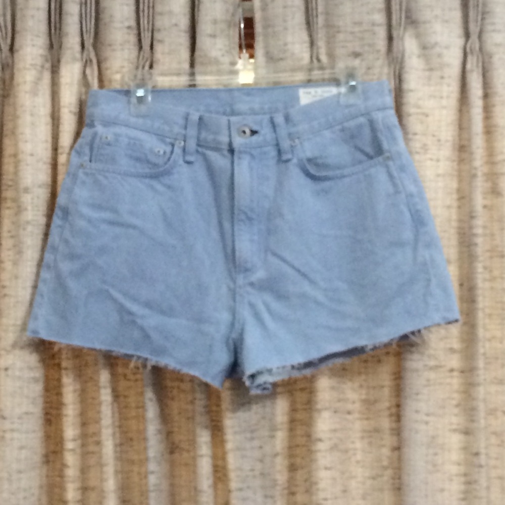 Rag & Bone Justine High Rise Denim Shorts